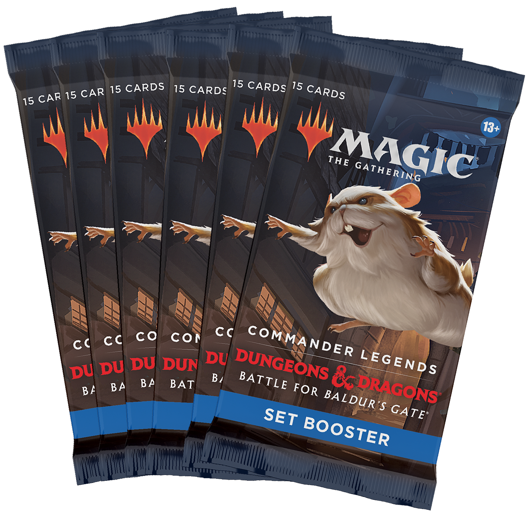 Magic The Gathering - Commander Legends Battle For Baldur's Gate - 6 x Set Boosters