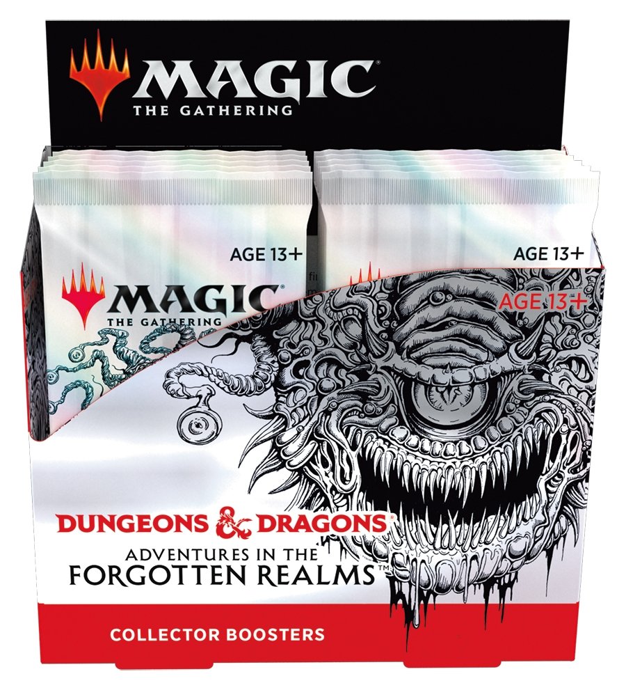 Magic The Gathering - Adventures In The Forgotten Realms - Collector Booster Box (12 Packs)