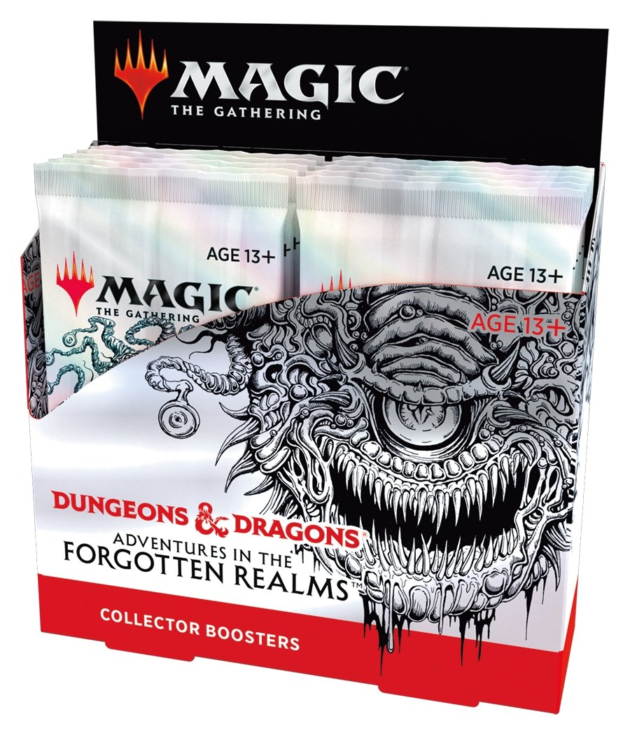 Magic The Gathering - Adventures In The Forgotten Realms - Collector Booster Box (12 Packs)