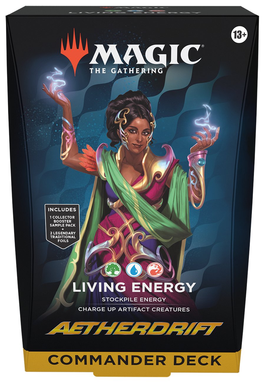 Magic The Gathering: Aetherdrift - Living Energy Commander Deck