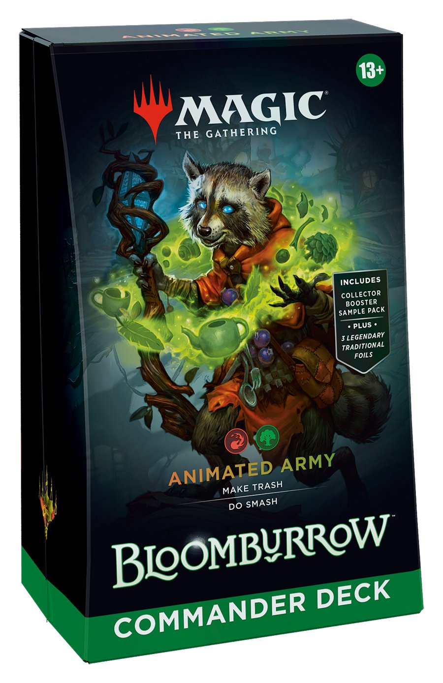 Magic The Gathering: Bloomburrow Animated Army Commander Deck