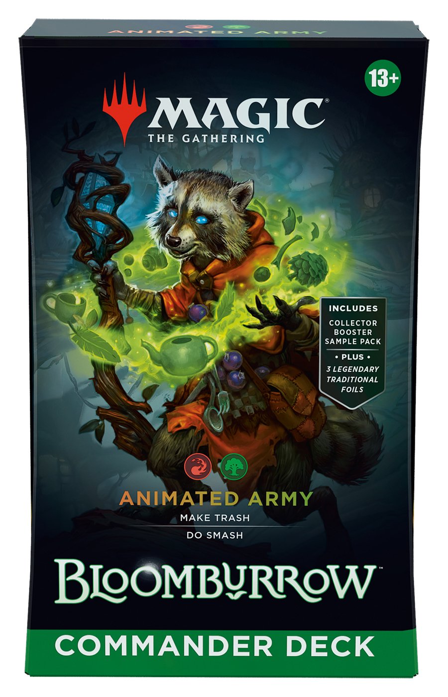 Magic The Gathering: Bloomburrow Animated Army Commander Deck