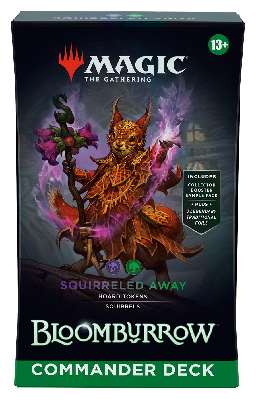 Magic The Gathering: Bloomburrow Squirreled Away Commander Deck