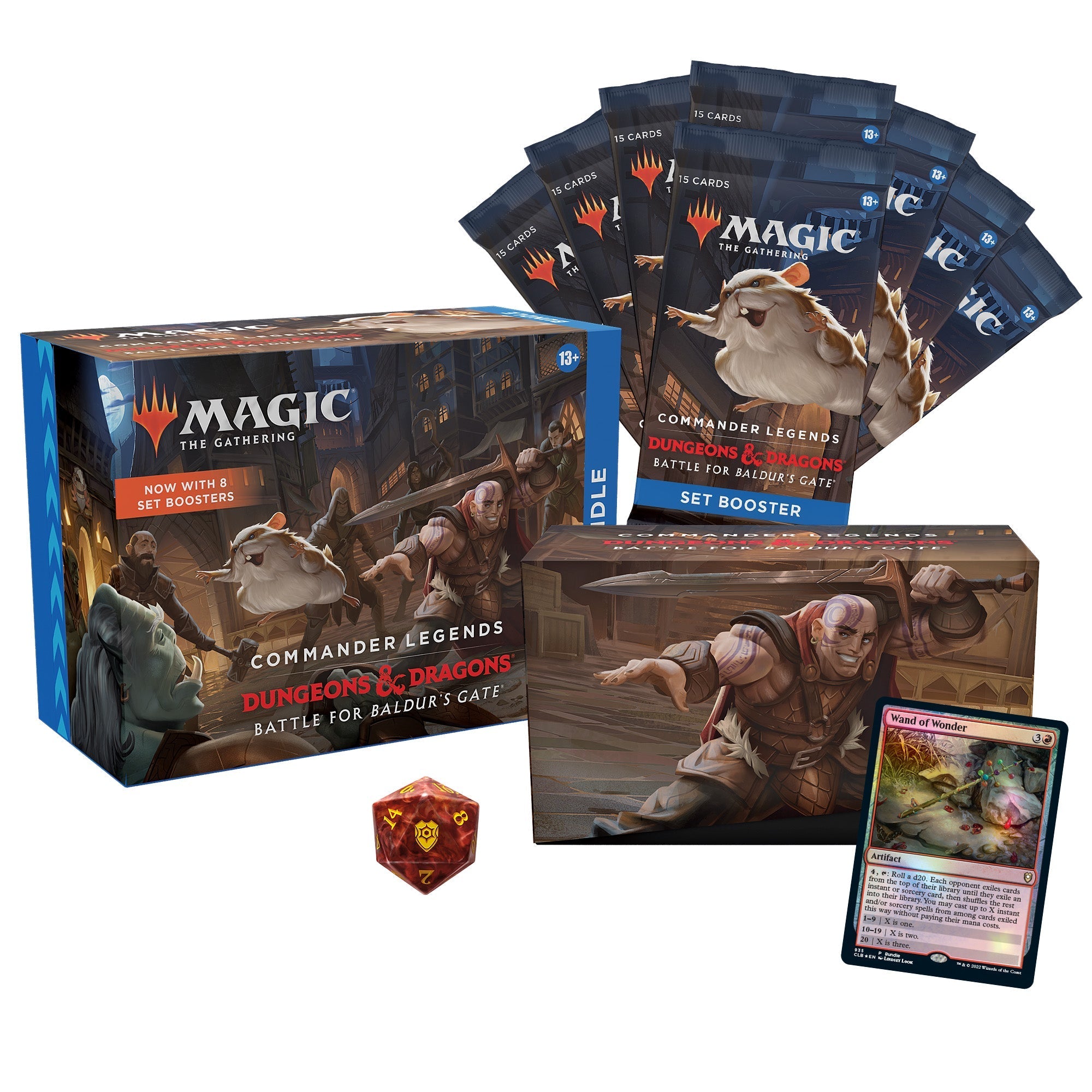 Magic The Gathering - Commander Legends Battle for Baldur’s Gate - Bundle