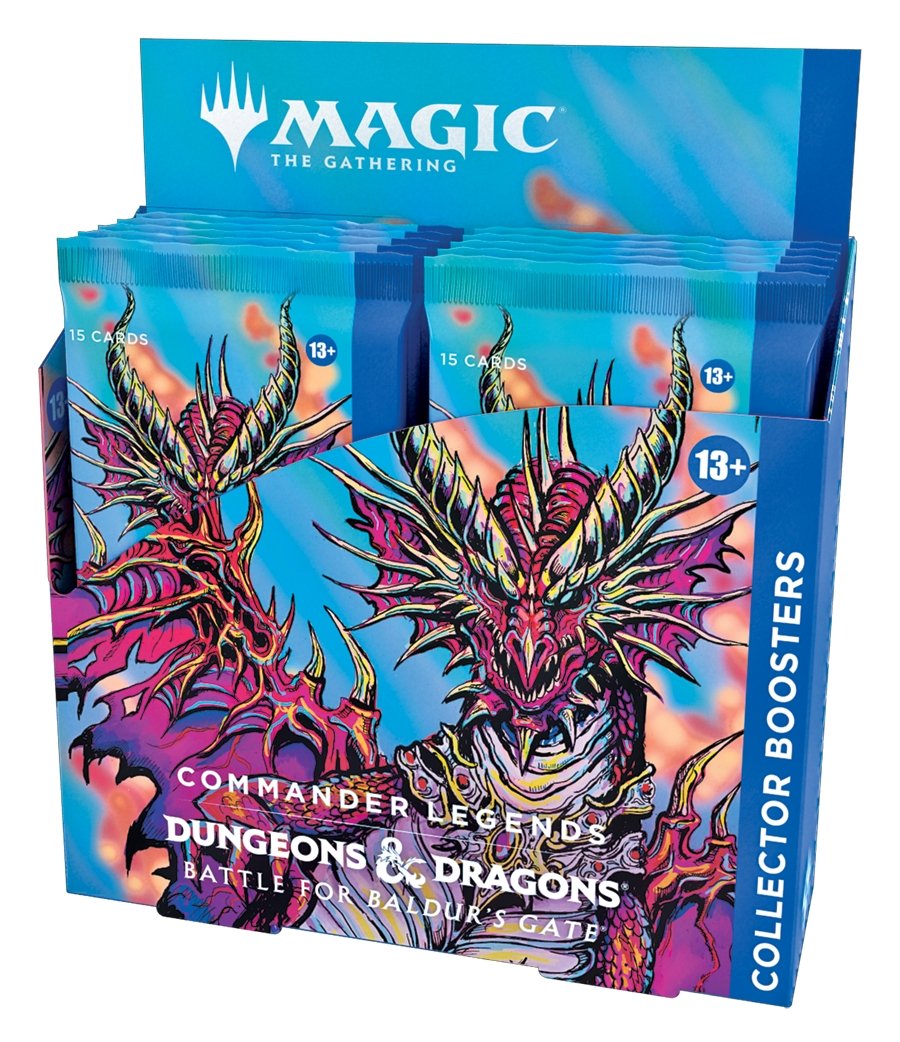 Magic The Gathering - Commander Legends Battle for Baldur’s Gate - Collector Booster Box