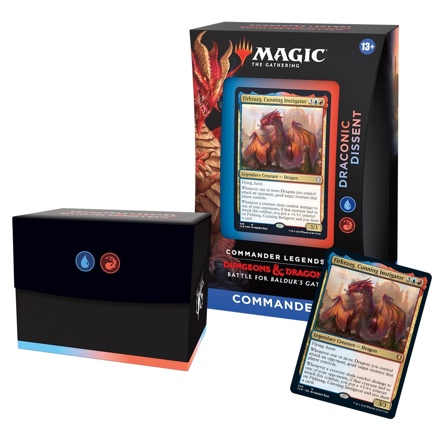 Magic The Gathering - Commander Legends Battle For Baldur's Gate Commander Deck - Draconic Dissent