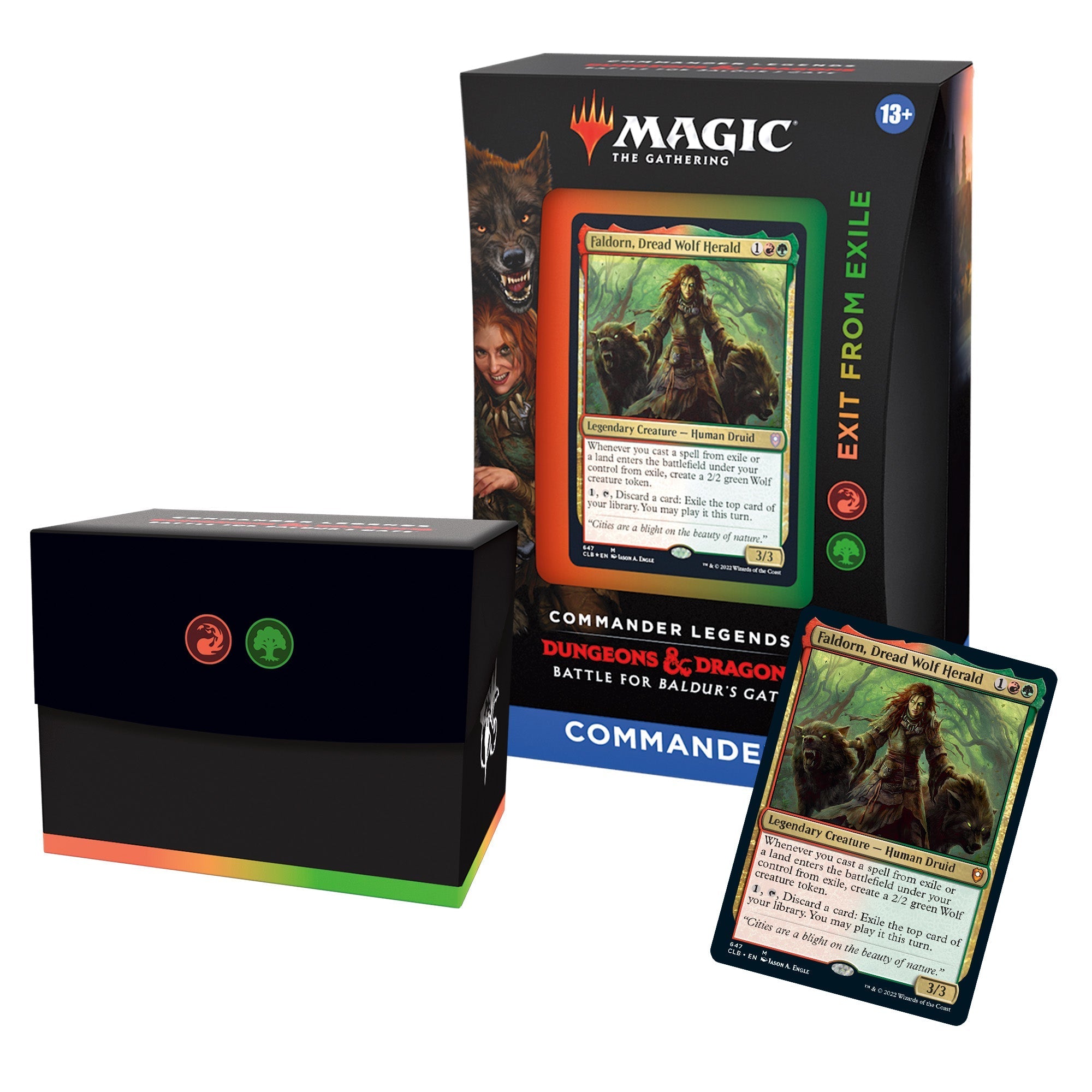 Magic The Gathering - Commander Legends Battle For Baldur's Gate Commander Deck - Exit From Exile