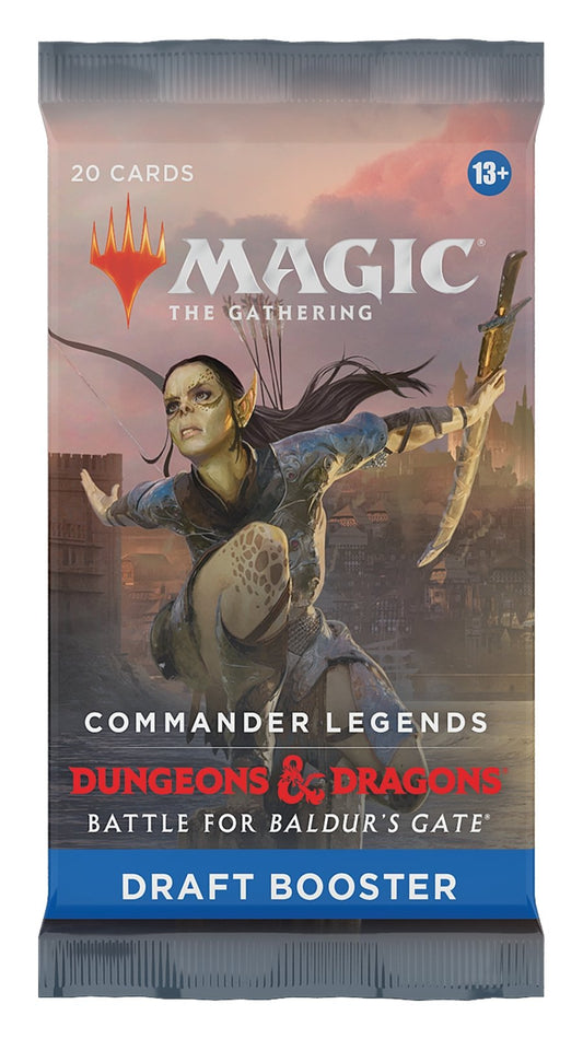 Magic The Gathering - Commander Legends Battle For Baldur's Gate - Draft Booster