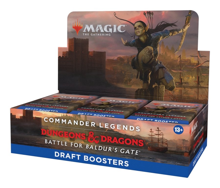 Magic The Gathering - Commander Legends Battle For Baldur's Gate - Draft Booster Box