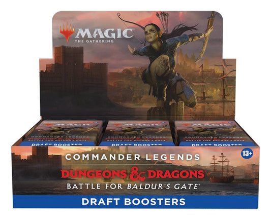 Magic The Gathering - Commander Legends Battle For Baldur's Gate - Draft Booster Box