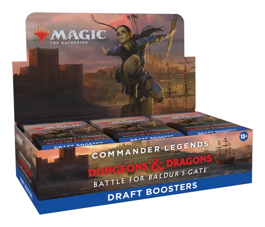 Magic The Gathering - Commander Legends Battle For Baldur's Gate - Draft Booster Box