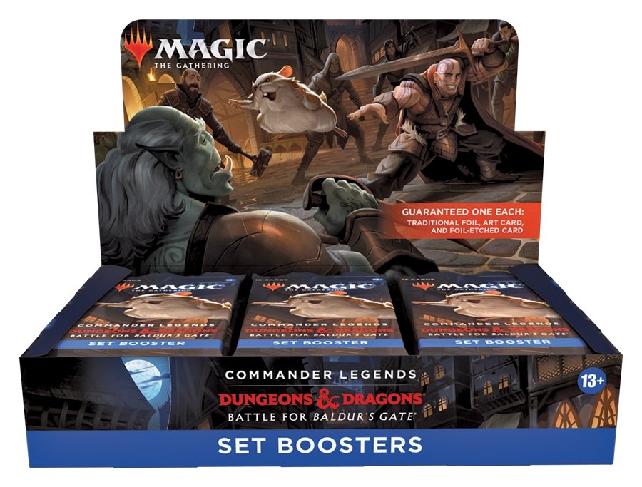 Magic The Gathering: Commander Legends Battle For Baldur's Gate Set Booster Box