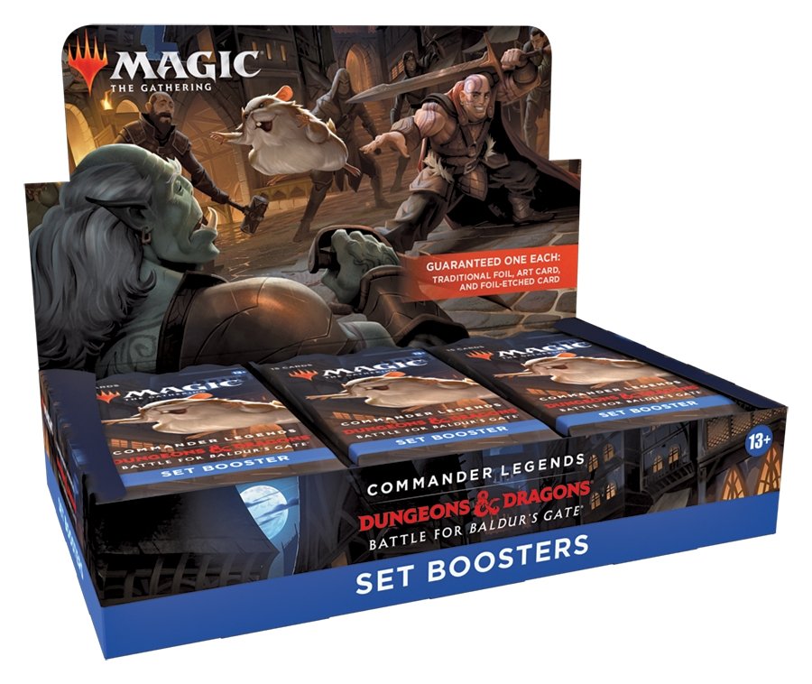 Magic The Gathering: Commander Legends Battle For Baldur's Gate Set Booster Box