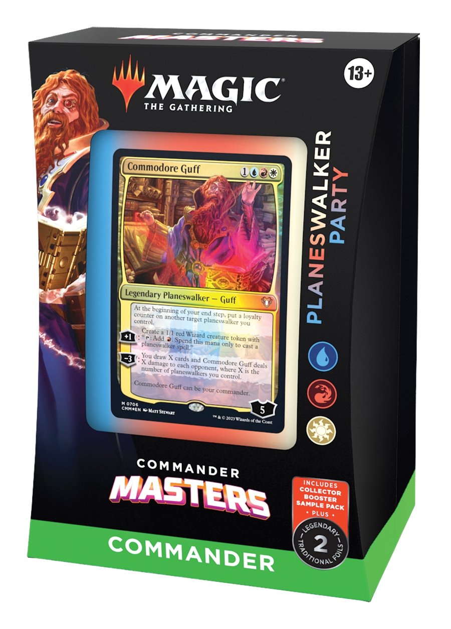 Magic The Gathering: Commander Masters Commander Deck - Planeswalker Party