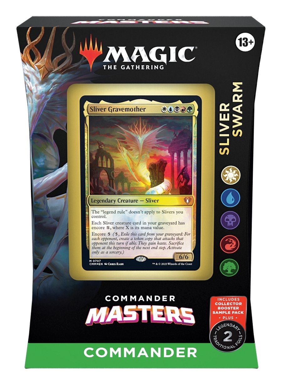 Magic The Gathering: Commander Masters Commander Deck - Sliver Swarm