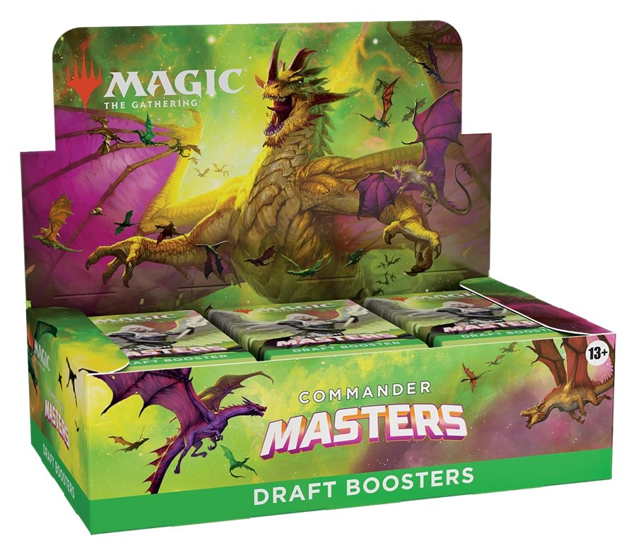 Magic The Gathering: Commander Masters Draft Booster Box