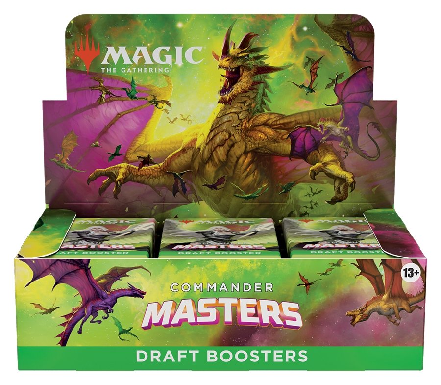 Magic The Gathering: Commander Masters Draft Booster Box