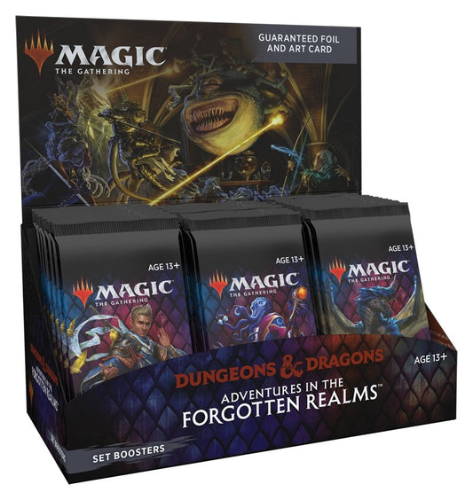 Magic The Gathering - D&D Adventures In The Forgotten Realms - Set Booster Box (30 Packs)