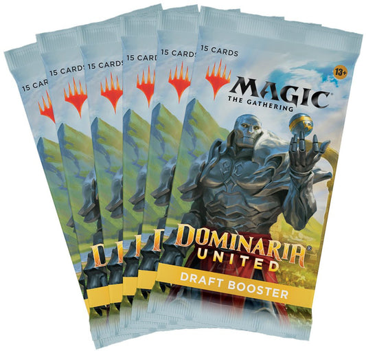 Magic The Gathering - Dominaria United - 6 x Draft Boosters