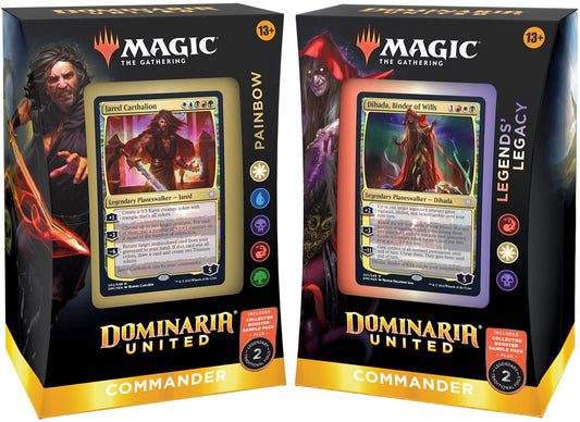 Magic The Gathering - Dominaria United - Complete Set of 2 Commander Decks