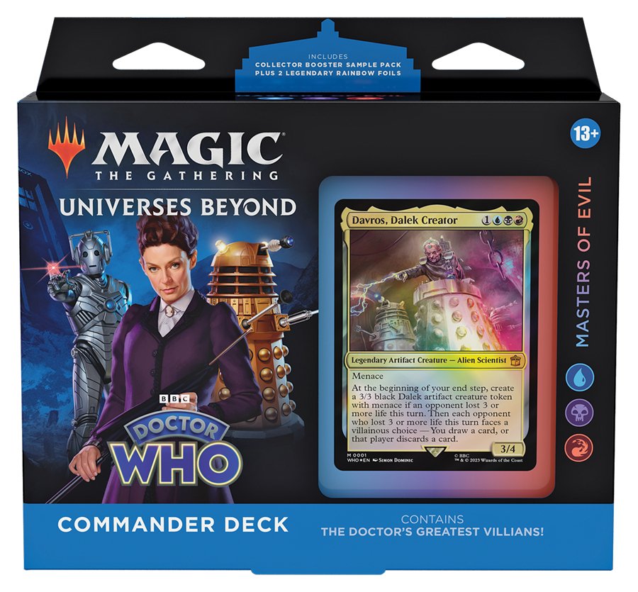 Magic The Gathering: Dr Who Commander Deck - Masters Of Evil