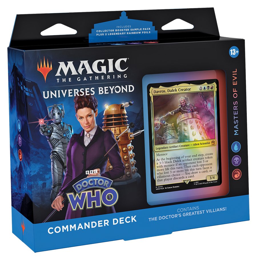 Magic The Gathering: Dr Who Commander Deck - Masters Of Evil