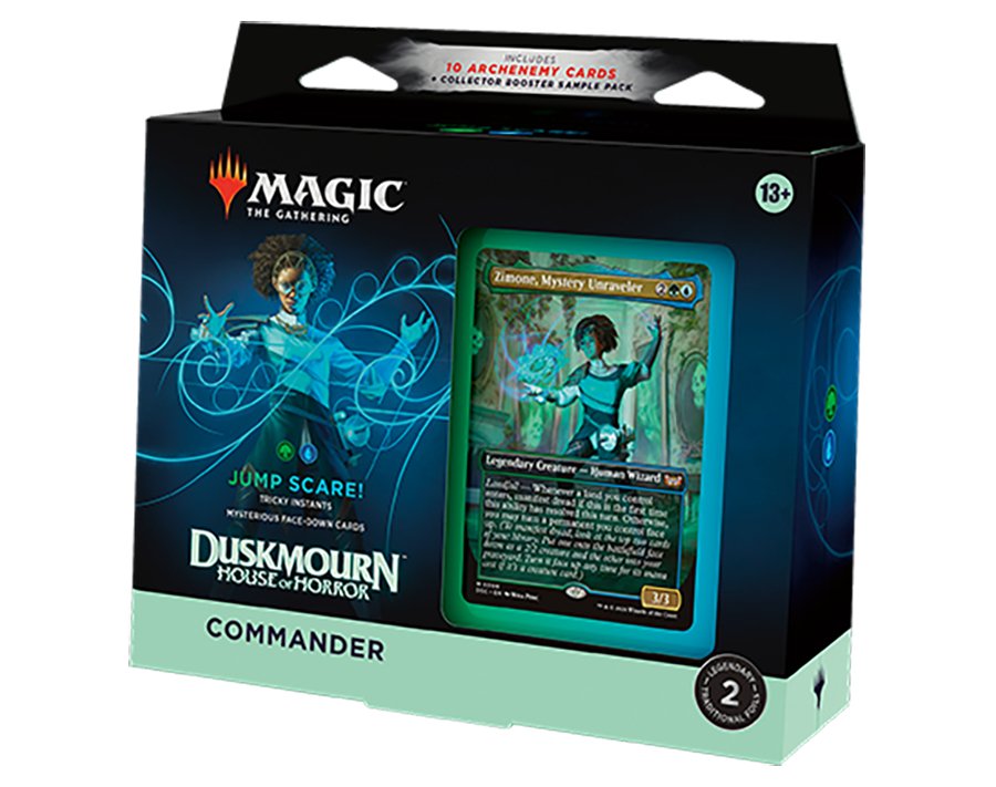 Magic The Gathering: Duskmourn House of Horrors Jump Scare Commander Deck