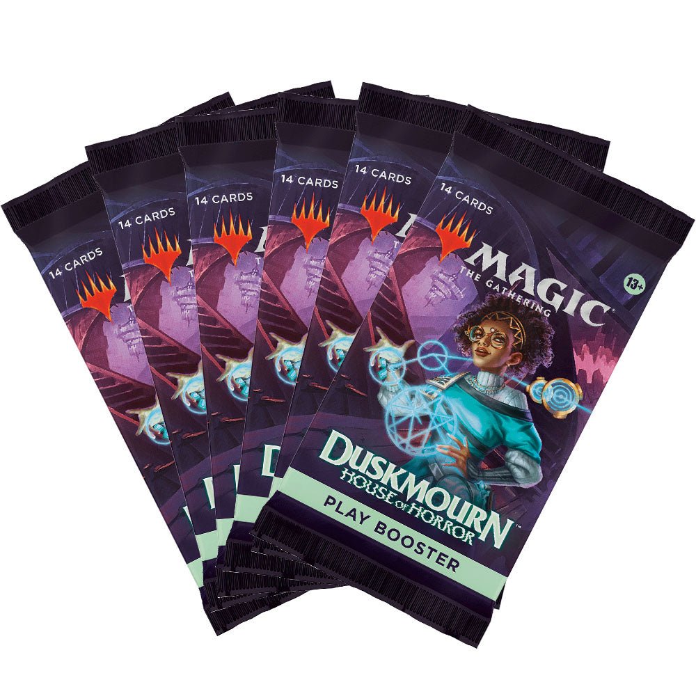 Magic The Gathering: Duskmourn House of Horrors Play 6 x Booster Packs