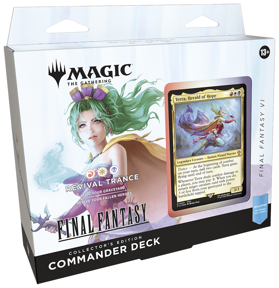 Magic The Gathering: Final Fantasy - Revival Trance Collector Commander Deck