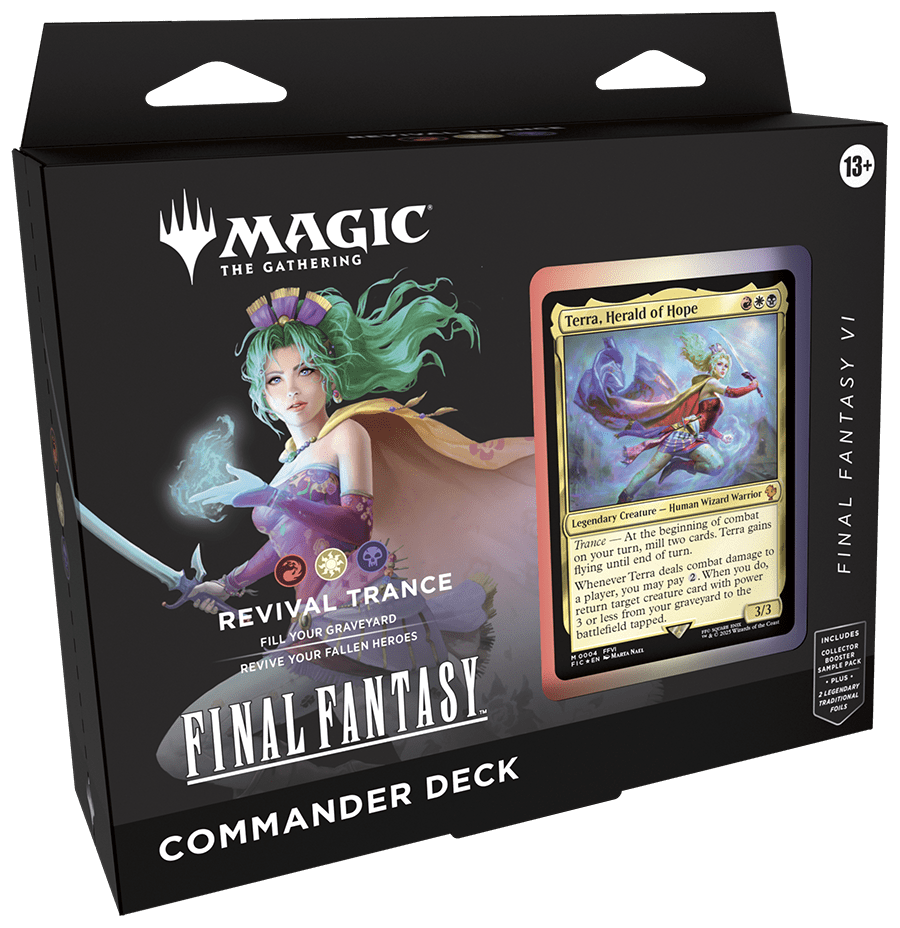 Magic The Gathering: Final Fantasy - Revival Trance Commander Deck