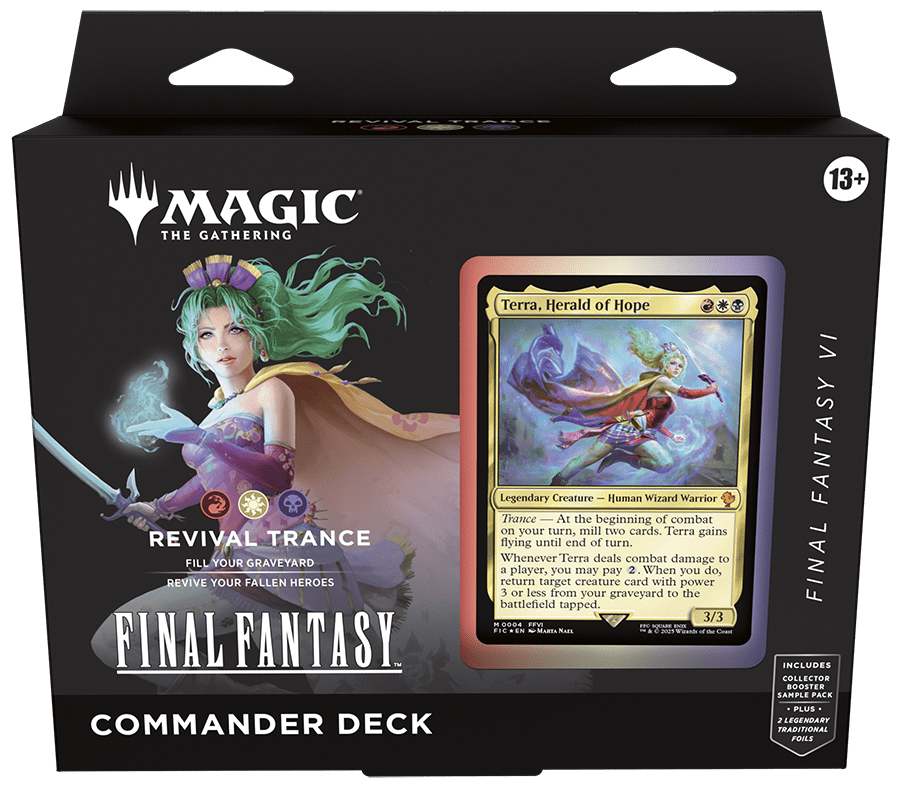 Magic The Gathering: Final Fantasy - Revival Trance Commander Deck