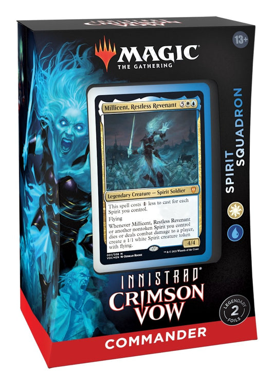 Magic The Gathering - Innistrad Crimson Vow Commander Deck - Spirit Squadron