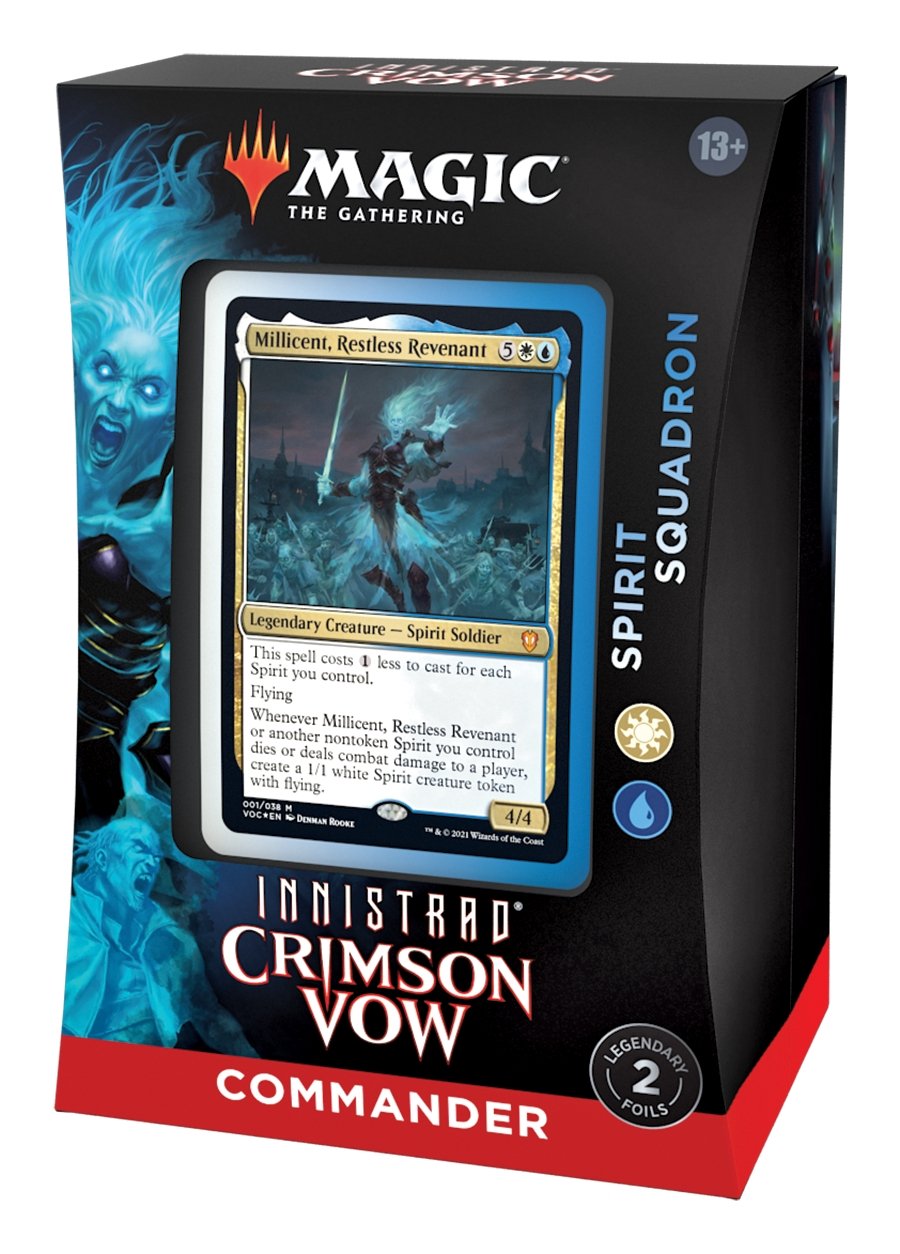 Magic The Gathering - Innistrad Crimson Vow Commander Deck - Spirit Squadron