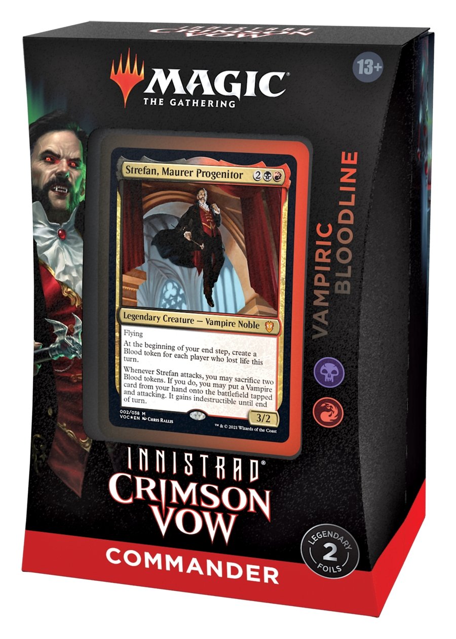 Magic The Gathering - Innistrad Crimson Vow Commander Deck - Vampiric Bloodline