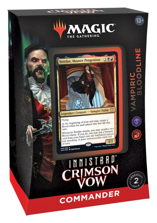 Magic The Gathering - Innistrad Crimson Vow Commander Deck - Vampiric Bloodline