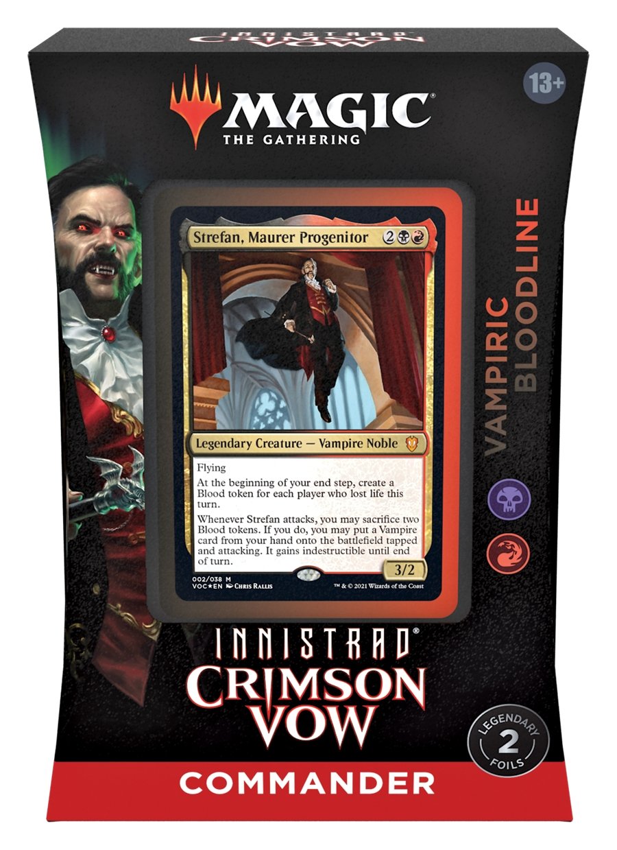 Magic The Gathering - Innistrad Crimson Vow Commander Deck - Vampiric Bloodline