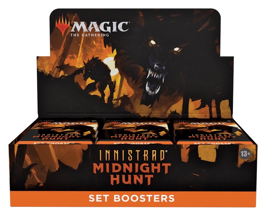 Magic The Gathering - Innistrad Midnight Hunt - Set Booster Box (30 Packs)