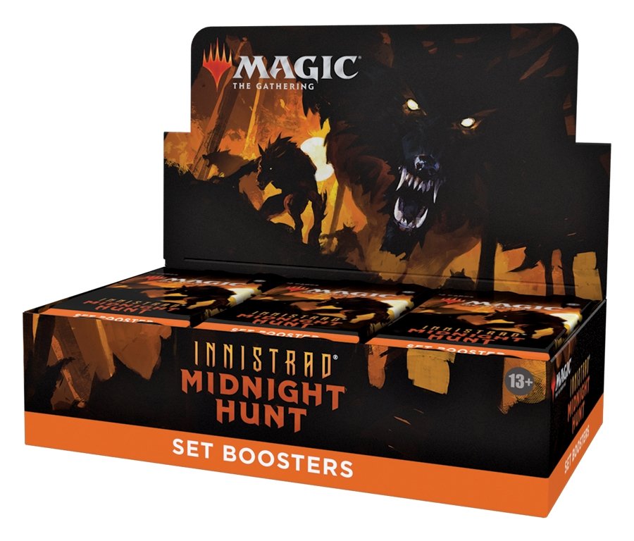 Magic The Gathering - Innistrad Midnight Hunt - Set Booster Box (30 Packs)