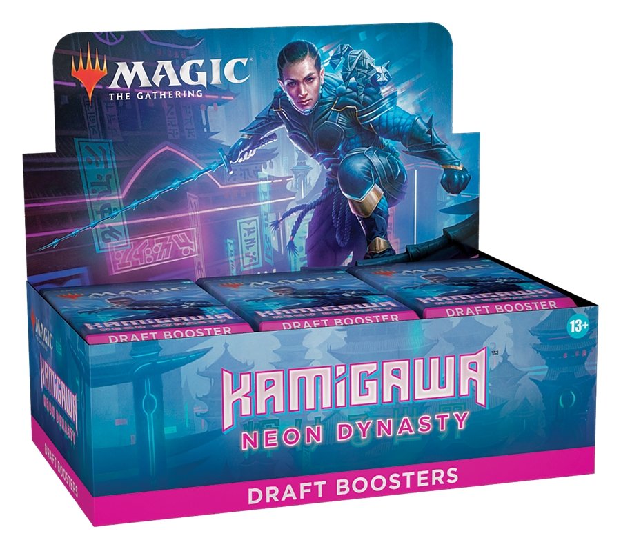 Magic The Gathering: Kamigawa Neon Dynasty Draft Booster Box