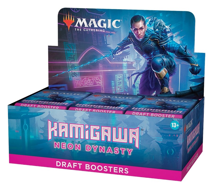 Magic The Gathering: Kamigawa Neon Dynasty Draft Booster Box