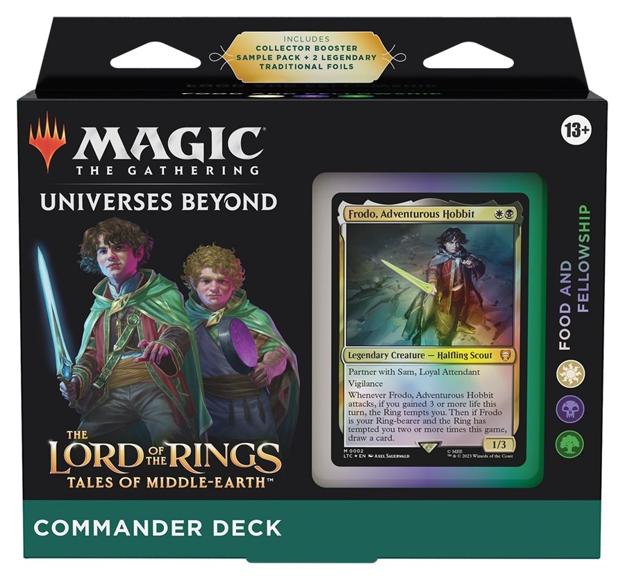 Magic The Gathering - Lord of the Rings: Tales of Middle-Earth Commander Deck: Food and Fellowship