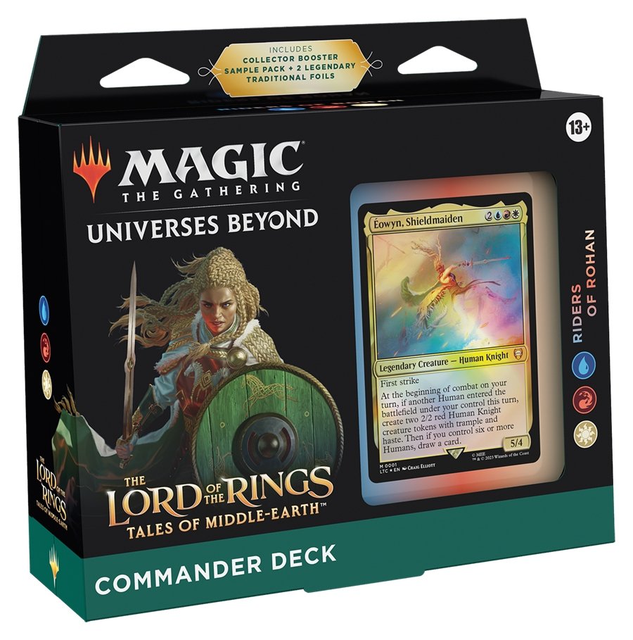 Magic The Gathering - Lord of the Rings: Tales of Middle-Earth Commander Deck: Riders of Rohan