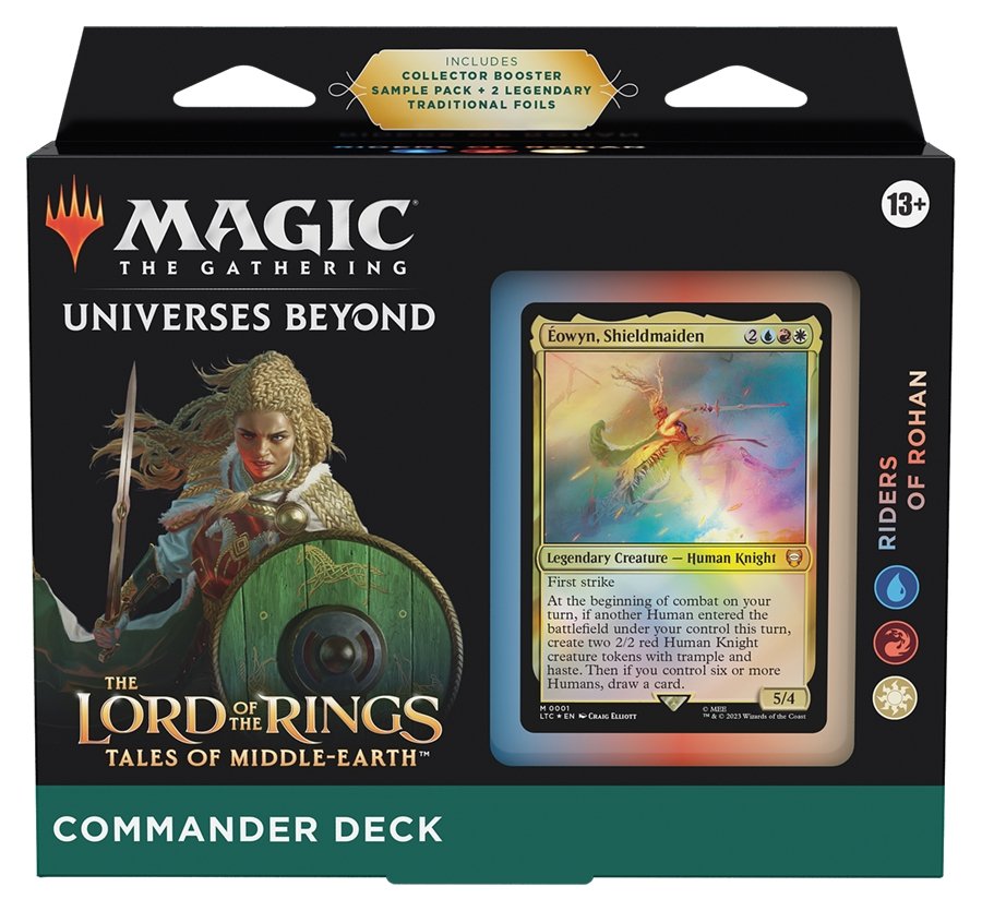 Magic The Gathering - Lord of the Rings: Tales of Middle-Earth Commander Deck: Riders of Rohan