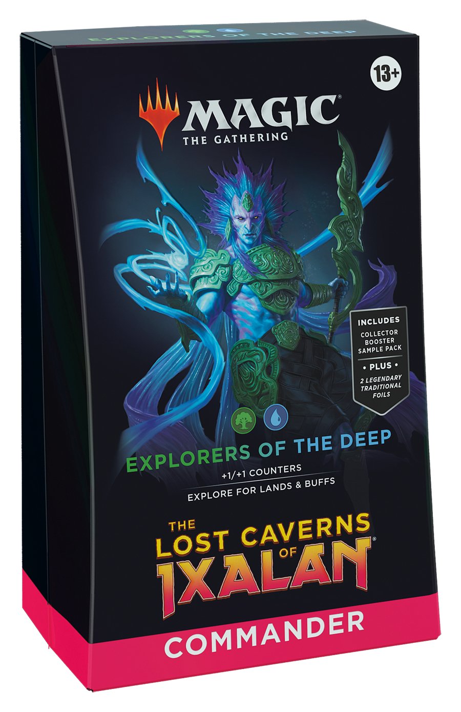 Magic The Gathering: Lost Caverns of Ixalan Explorers Of The Deep Commander Deck