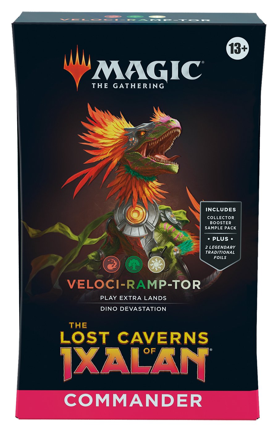 Magic The Gathering: Lost Caverns of Ixalan Veloci-Ramp-Tor Commander Deck