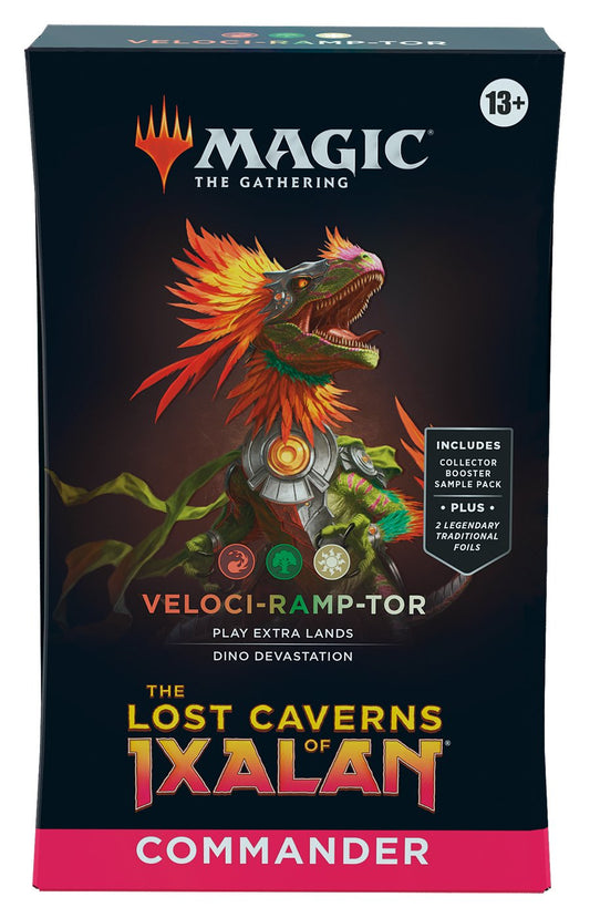 Magic The Gathering: Lost Caverns of Ixalan Veloci-Ramp-Tor Commander Deck