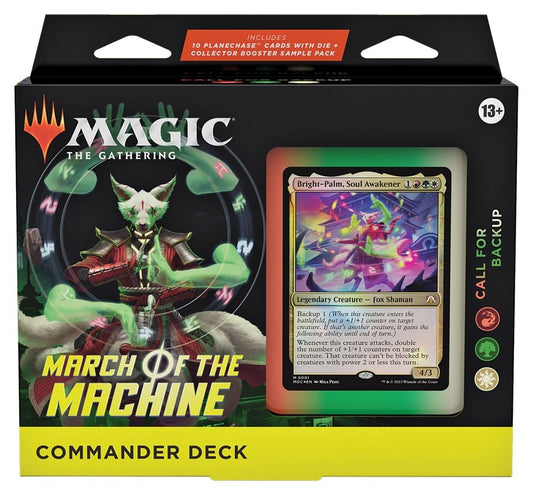 Magic The Gathering: March Of The Machine - Call For Backup Commander Deck