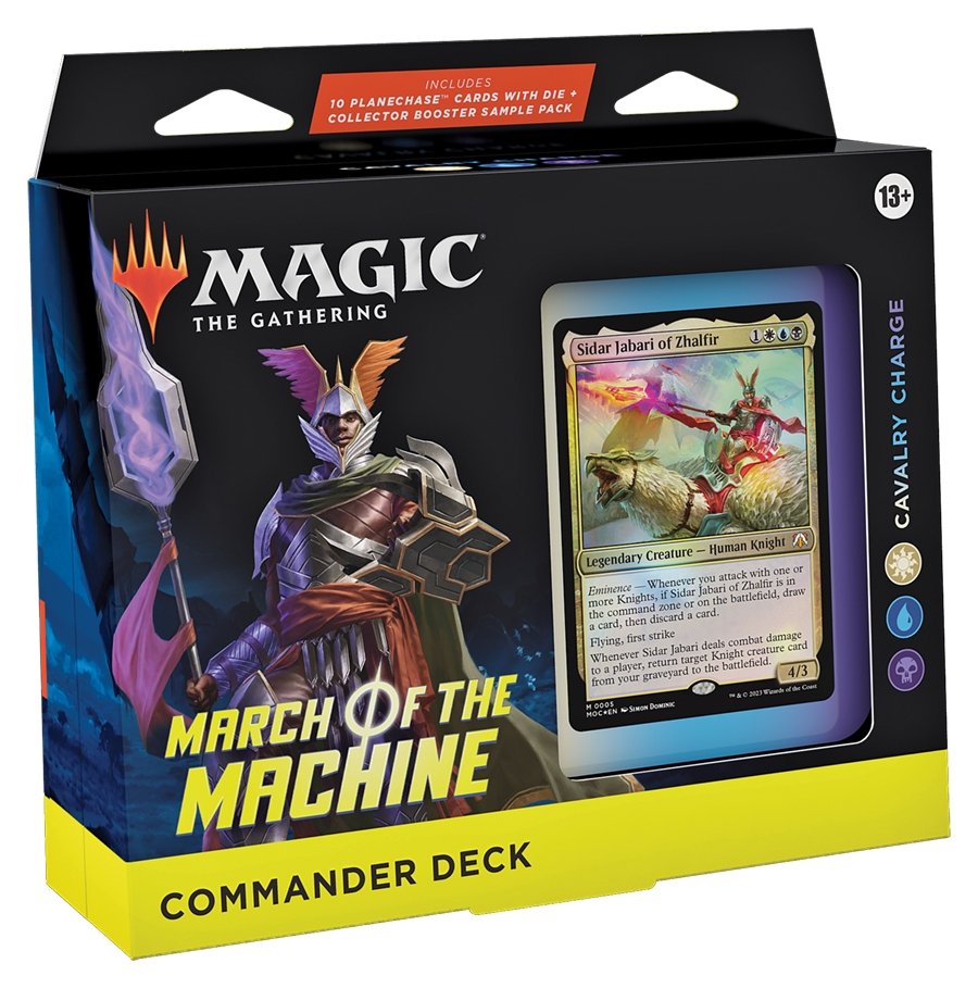 Magic The Gathering: March Of The Machine - Cavalry Charge Commander Deck