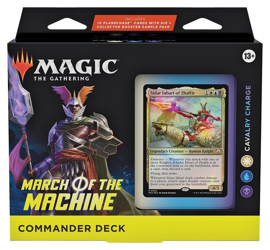 Magic The Gathering: March Of The Machine - Cavalry Charge Commander Deck