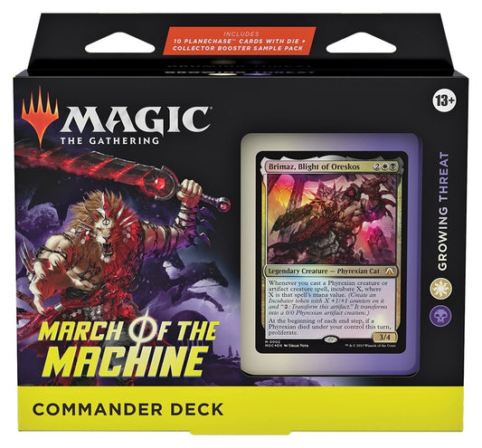 Magic The Gathering: March Of The Machine - Growing Threat Commander Deck